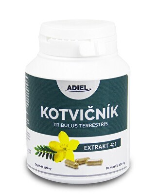 Adiel - Kotvičník zemní tribulus terrestris 90 pilulek