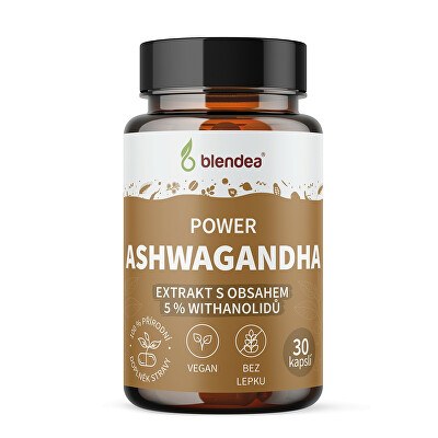 Blendea - Ashwagandha extrakt 30 kapslí