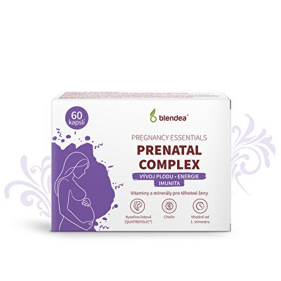 Blendea - 2. JAKOST -  Vitamíny pro těhotné 60 kapslí