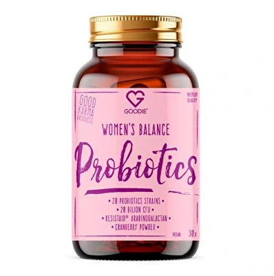Goodie - Probiotika pro ženy - Women`s balance probiotics 30 kapslí