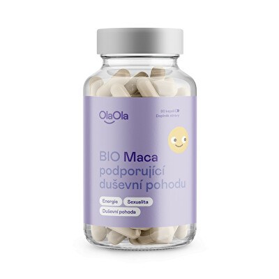 OlaOla - BIO Maca podporující duševní pohodu 90 kapslí